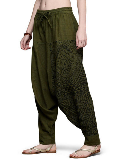 Women's Printed Harem Pants