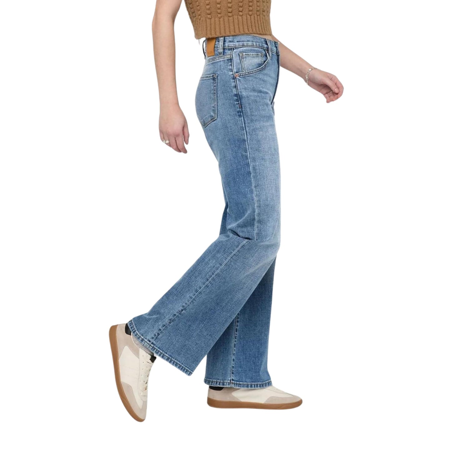 Women's High Rise Wide Leg Jeans