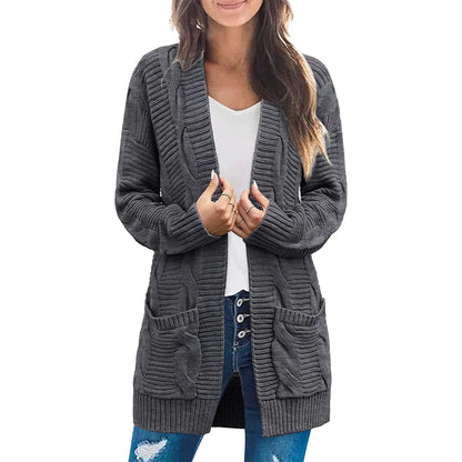 Women's Lightweight Casual Cardigan Jacket