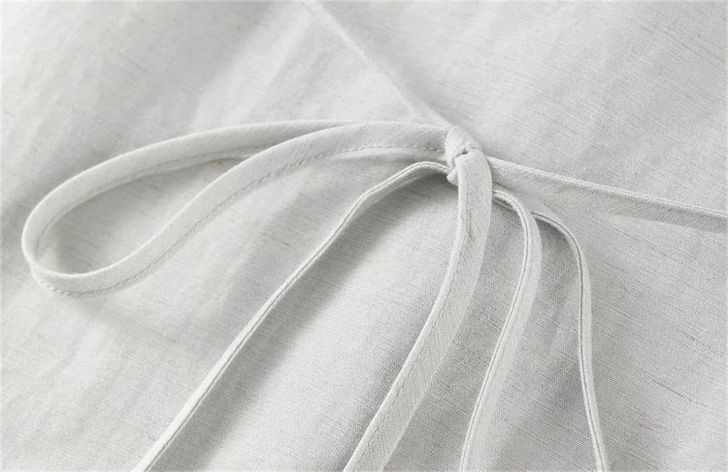 Women's Linen Shirt & Straight Pants Set