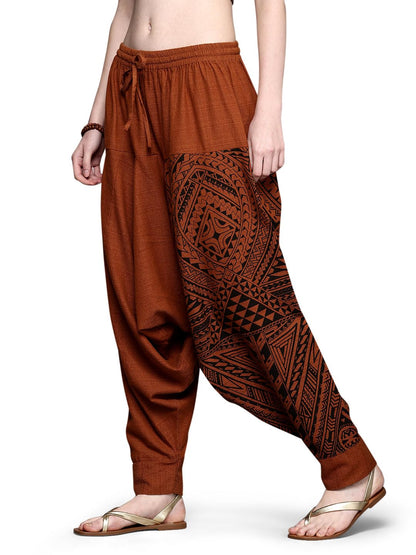 Women's Printed Harem Pants