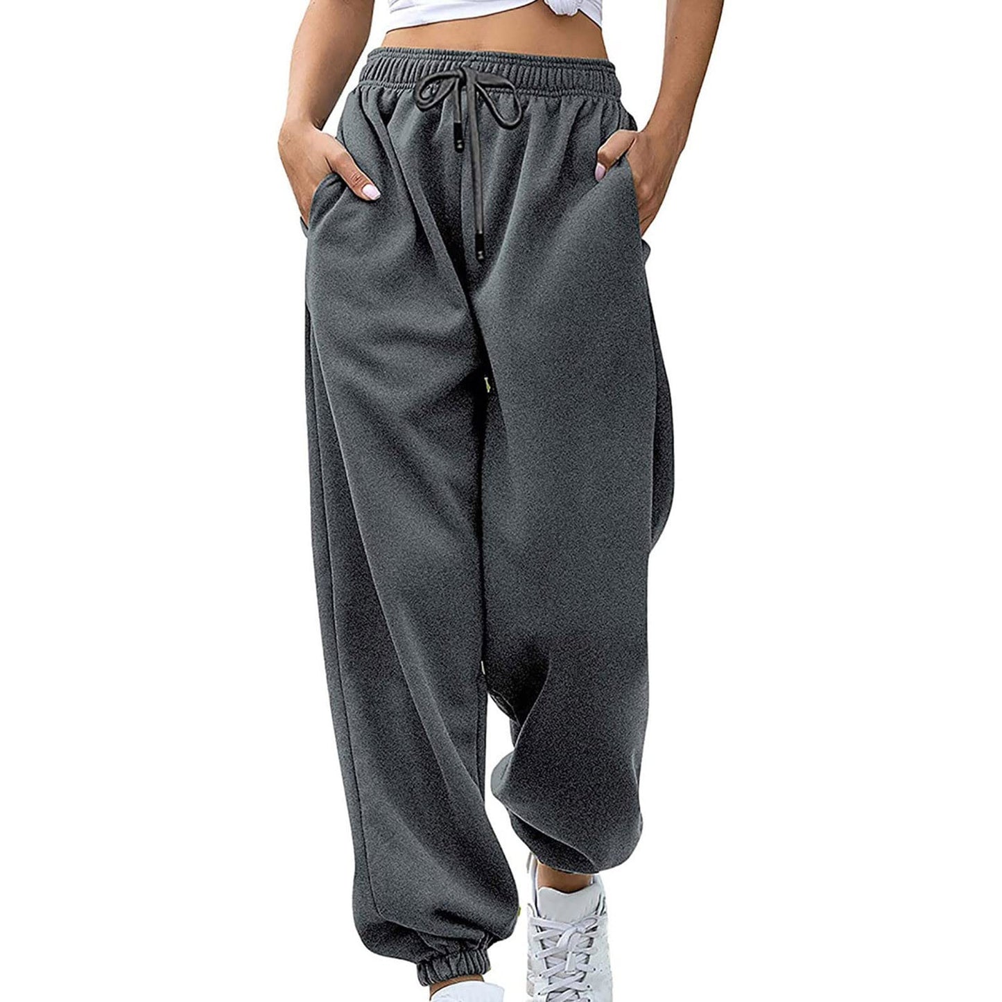 Women's High Waist Baggy Joggers