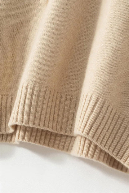 Women's Cashmere Sweater & Harem Pants Set