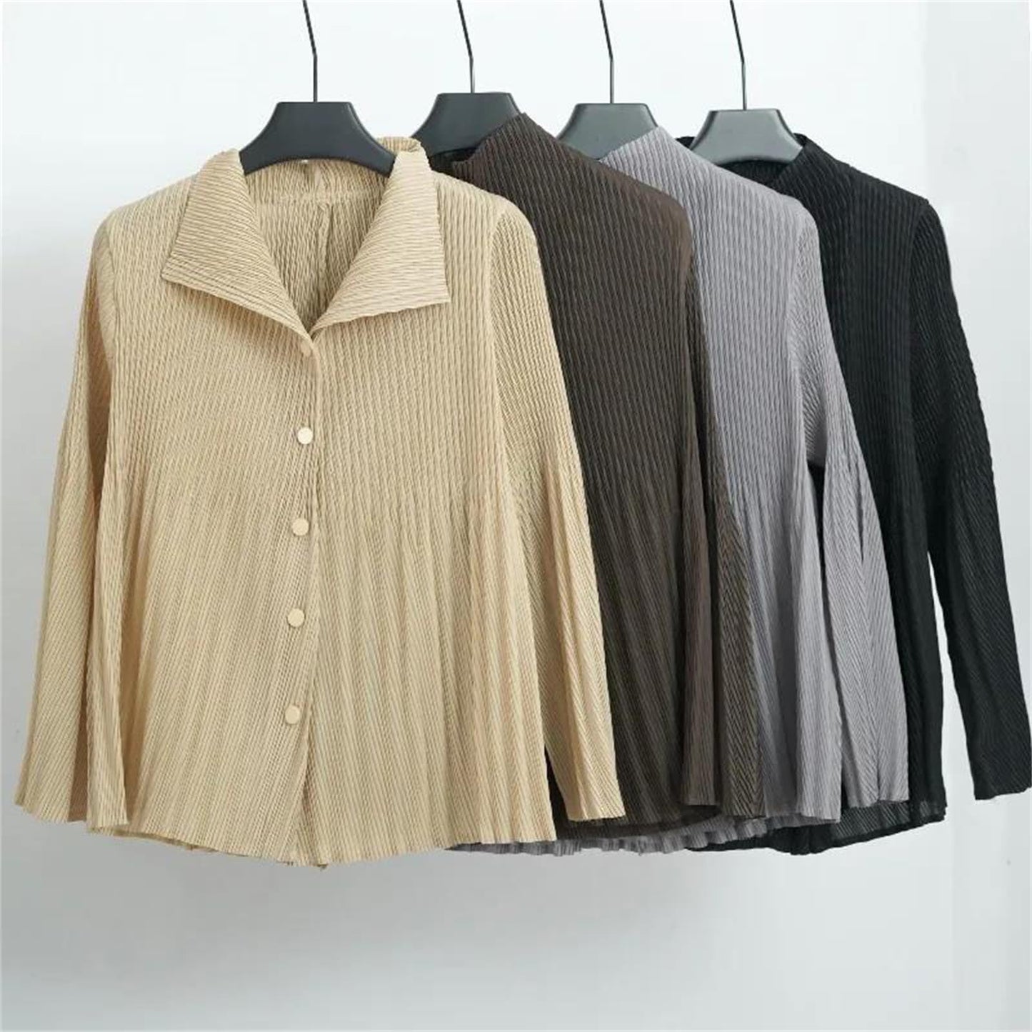 Women's Cardigan & Straight Pants Set