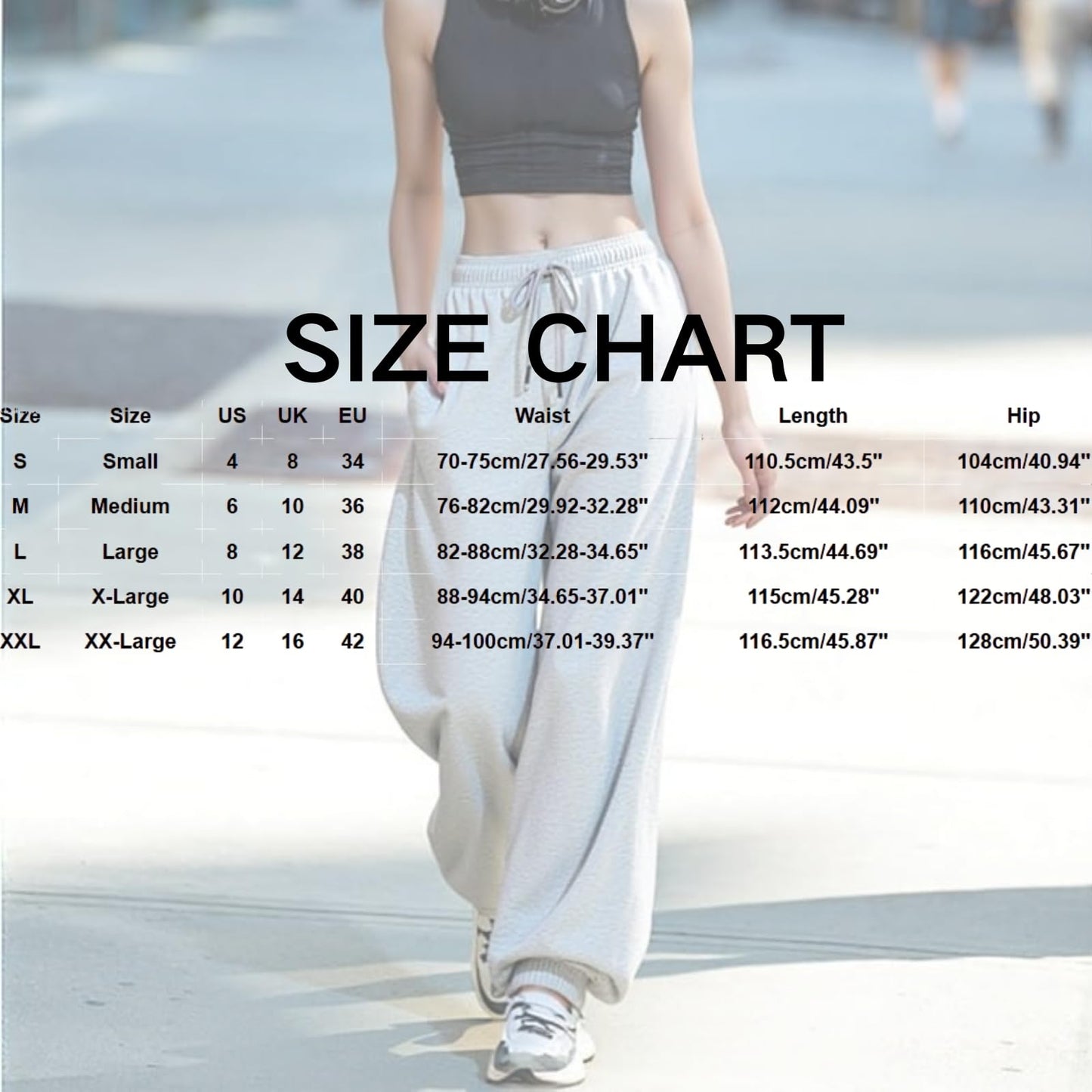 Women's High Waist Baggy Joggers