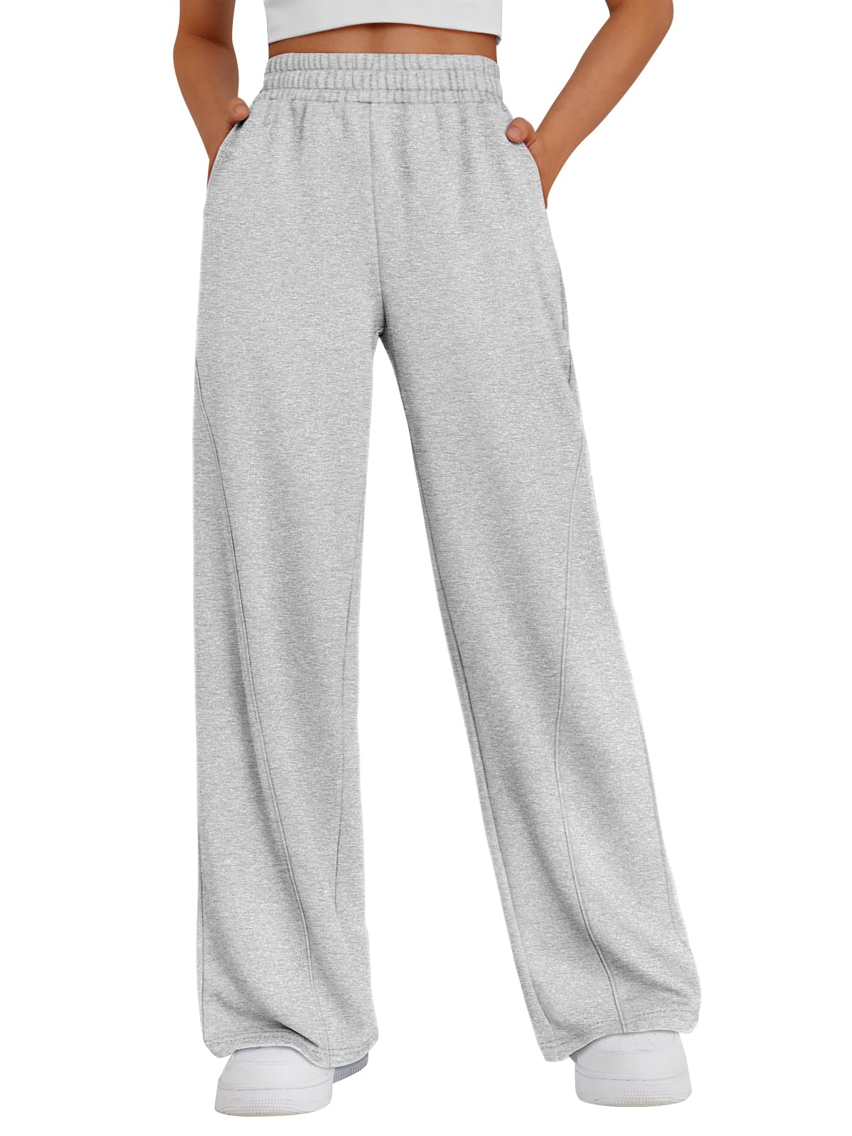 Women's High Waist Wide Leg Joggers