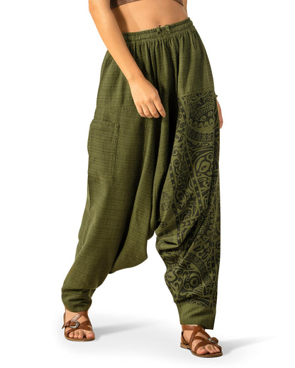 Women's Printed Harem Pants