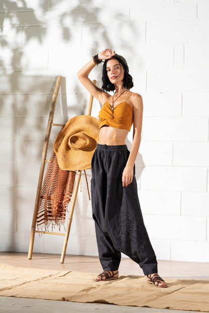 Women's Printed Harem Pants