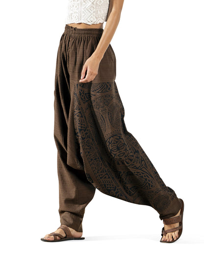 Women's Printed Harem Pants