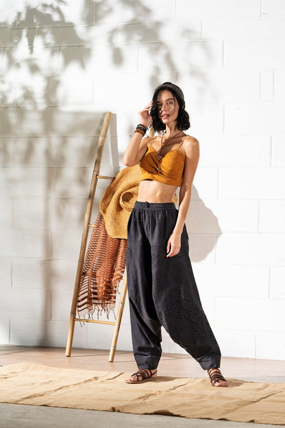 Women's Printed Harem Pants