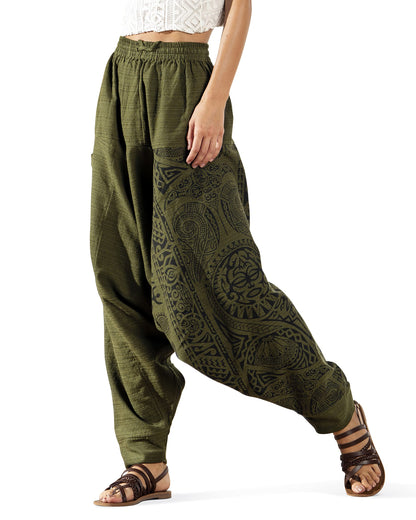 Women's Printed Harem Pants