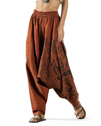 Women's Printed Harem Pants